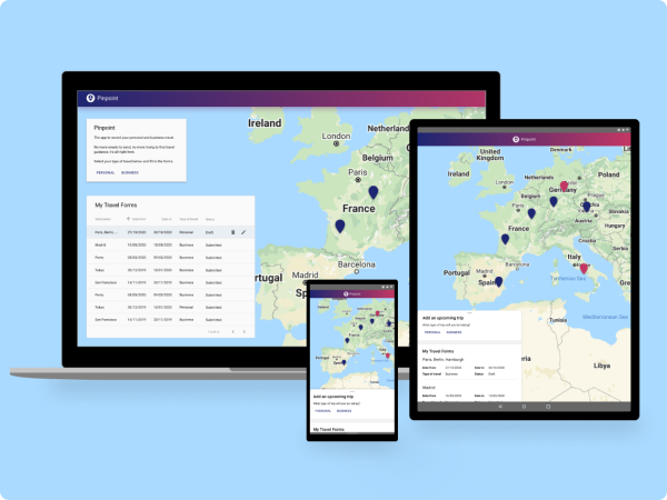 Foreign and Commonwealth Office (FCO) – Staff travel tracking app.